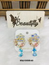 1 Designer Party Wear Antique Earrings Wholesale Market In Surat

